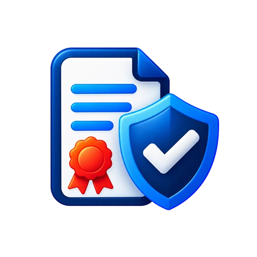 Credential document and protection shield