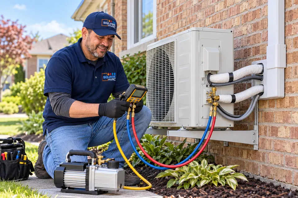 Installing a ductless mini-split