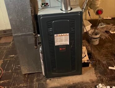 Residential New furnace installation